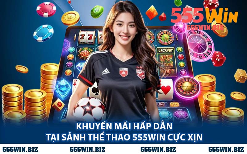 Khuyến Mãi Hấp Dẫn Tại Sảnh Thể Thao 555WIN Cực Xịn
